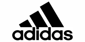 Adidas logo for authentic men's footwear at Vunasco Styles Nigeria
