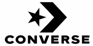 Converse logo for authentic men's footwear at Vunasco Styles Nigeria
