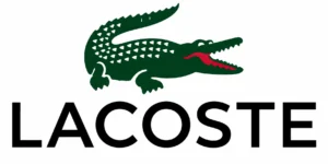 Lacoste logo for authentic men's footwear at Vunasco Styles Nigeria