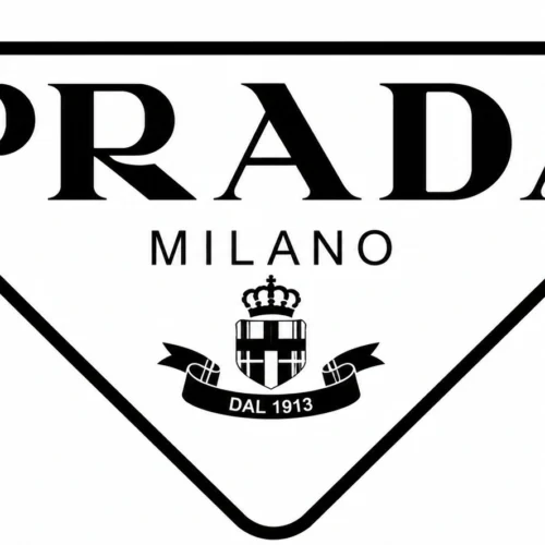 Prada logo for authentic men's footwear at Vunasco Styles Nigeria