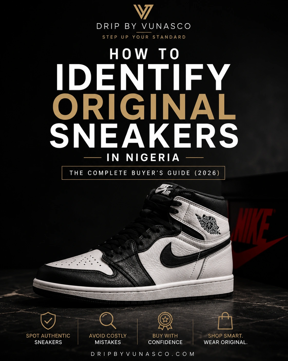 Original premium sneakers in Nigeria showing authentic materials, quality stitching, and genuine craftsmanship.