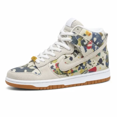 Nike Dunk High Premium Sneaker White Multi-colors Lagos