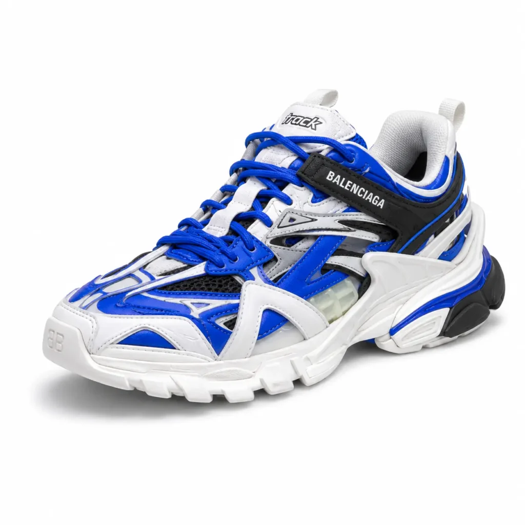 Balenciaga Track Nigeria Blue Luxury Sneakers