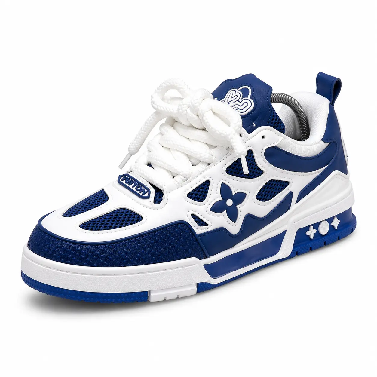Louis Vuitton Blue Luxury Sneakers